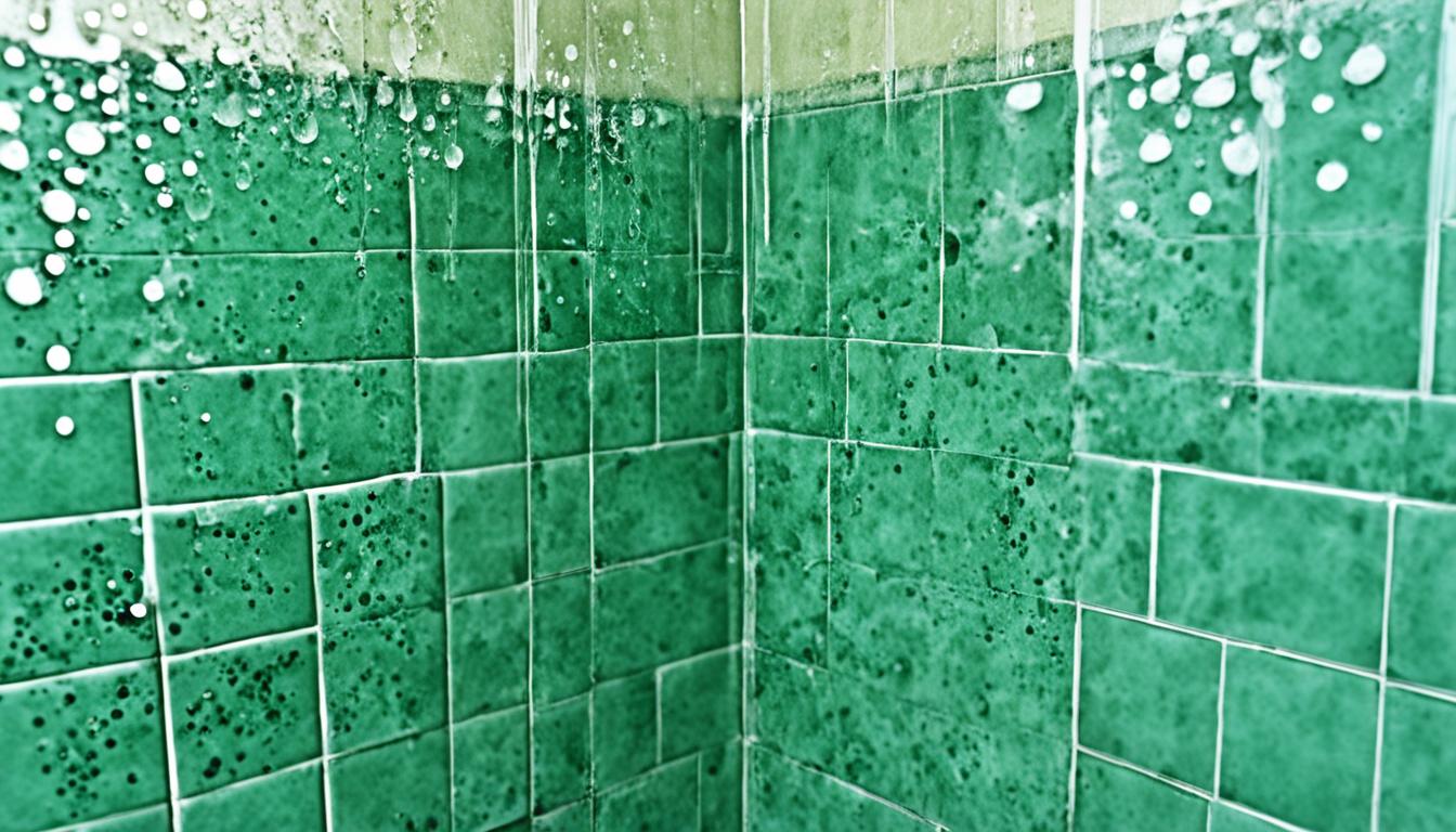 mold on glass tile shower miami