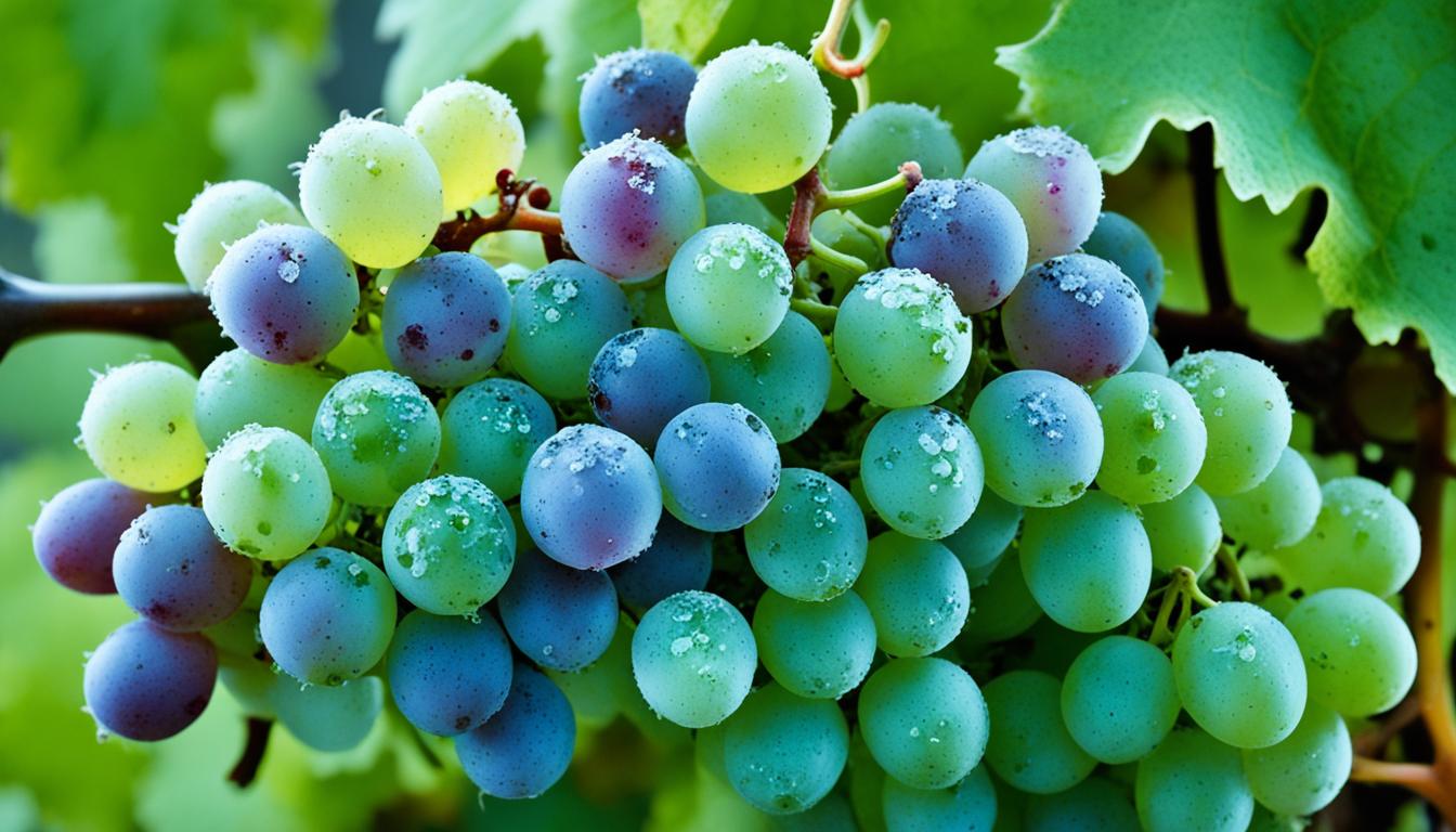 mold on grapes