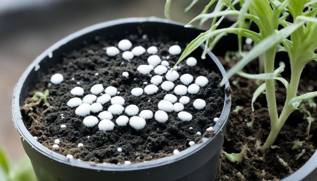 mold on houseplant soil