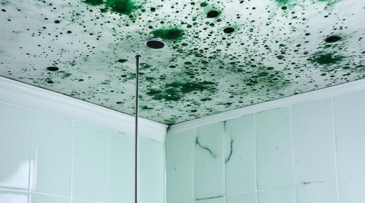 mold on marble tile shower ceiling miami fl