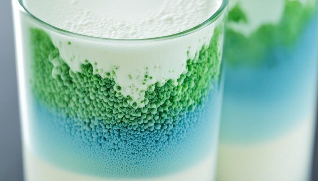 mold on milk