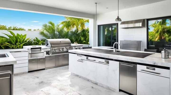 mold on porcelain tile outdoor kitchen miami fl