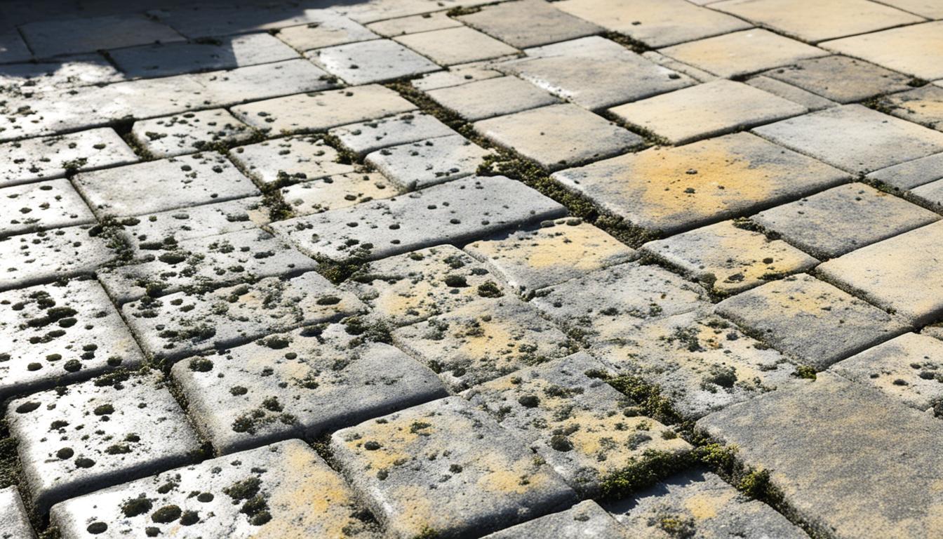 mold on quarry tile paver patio miami fl