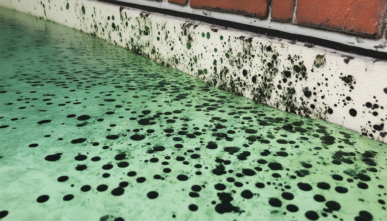 mold on quarry tile pool waterline miami fl