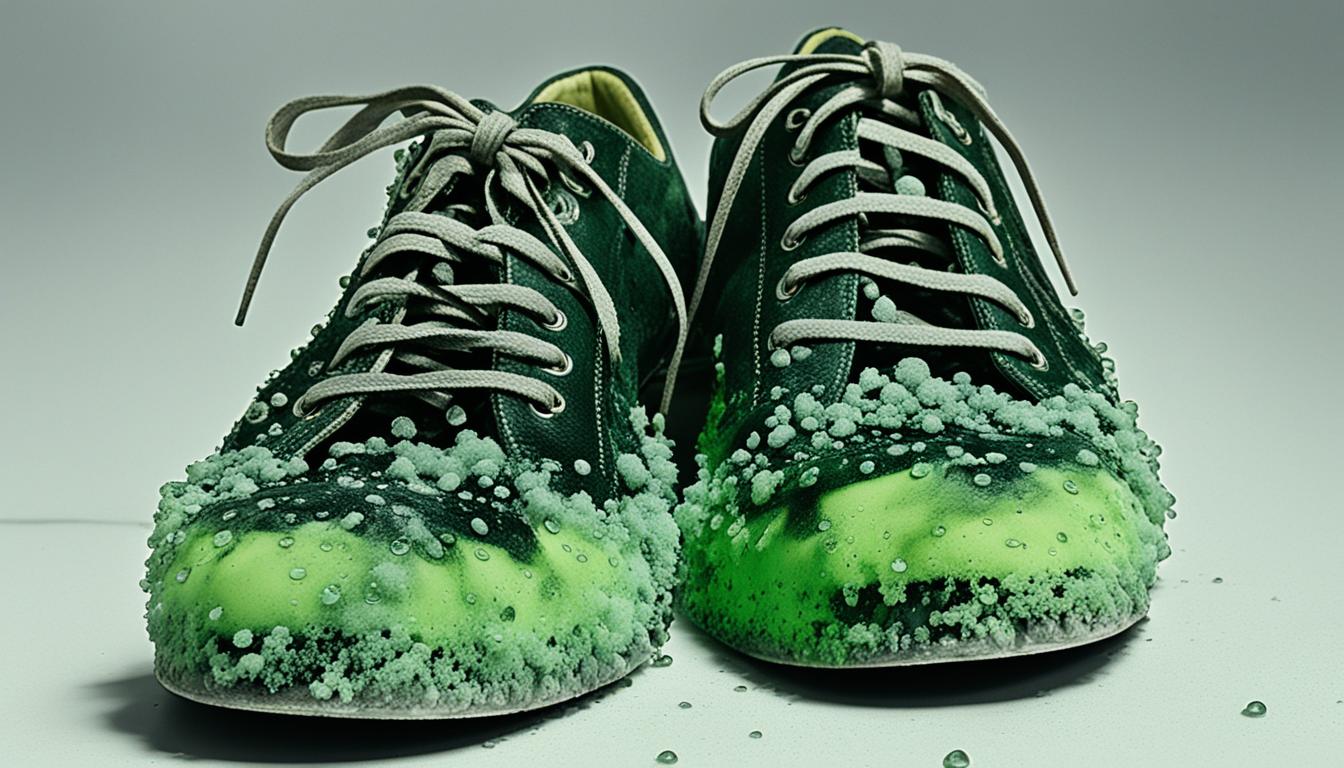 mold on shoes