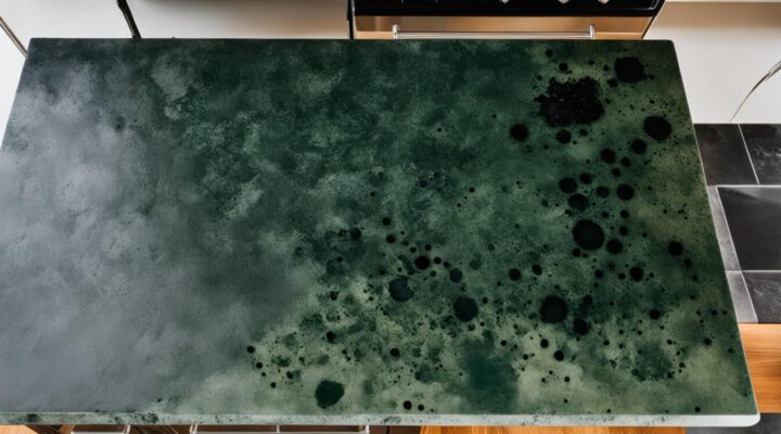 mold on soapstone countertops miami