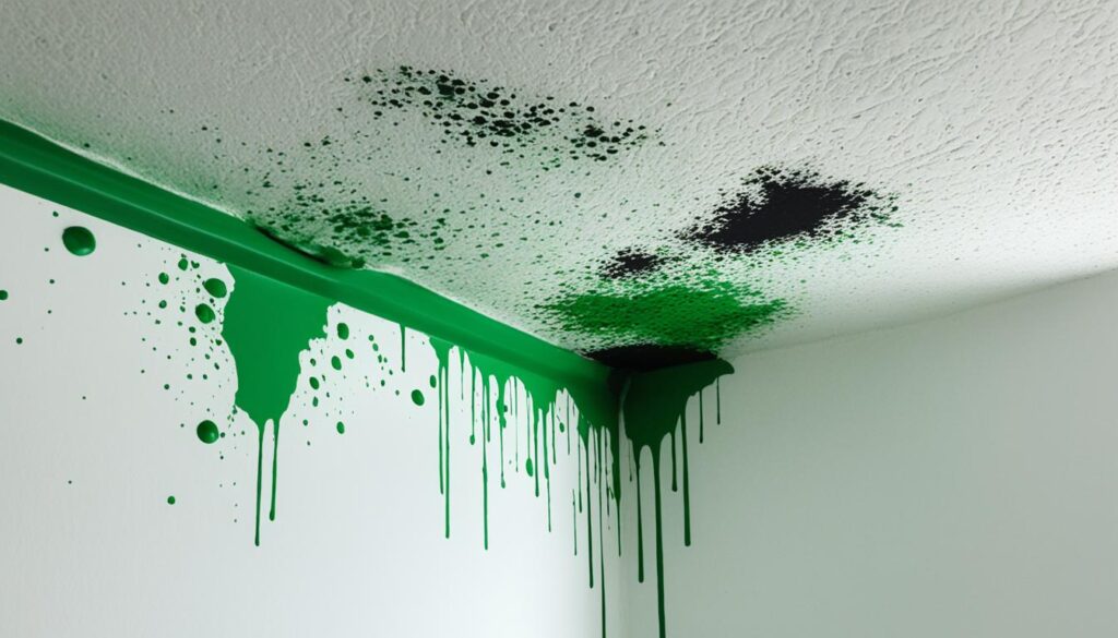 mold on walls