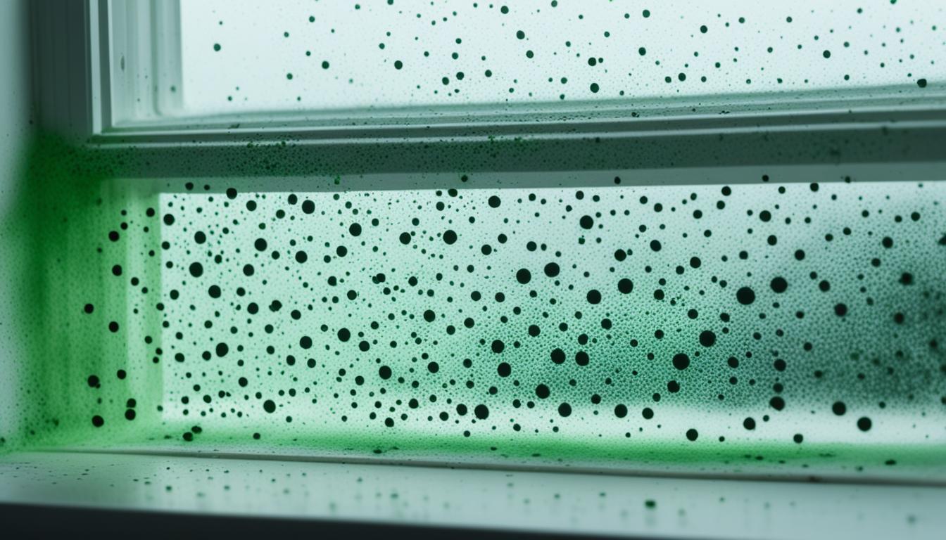 mold on window sill