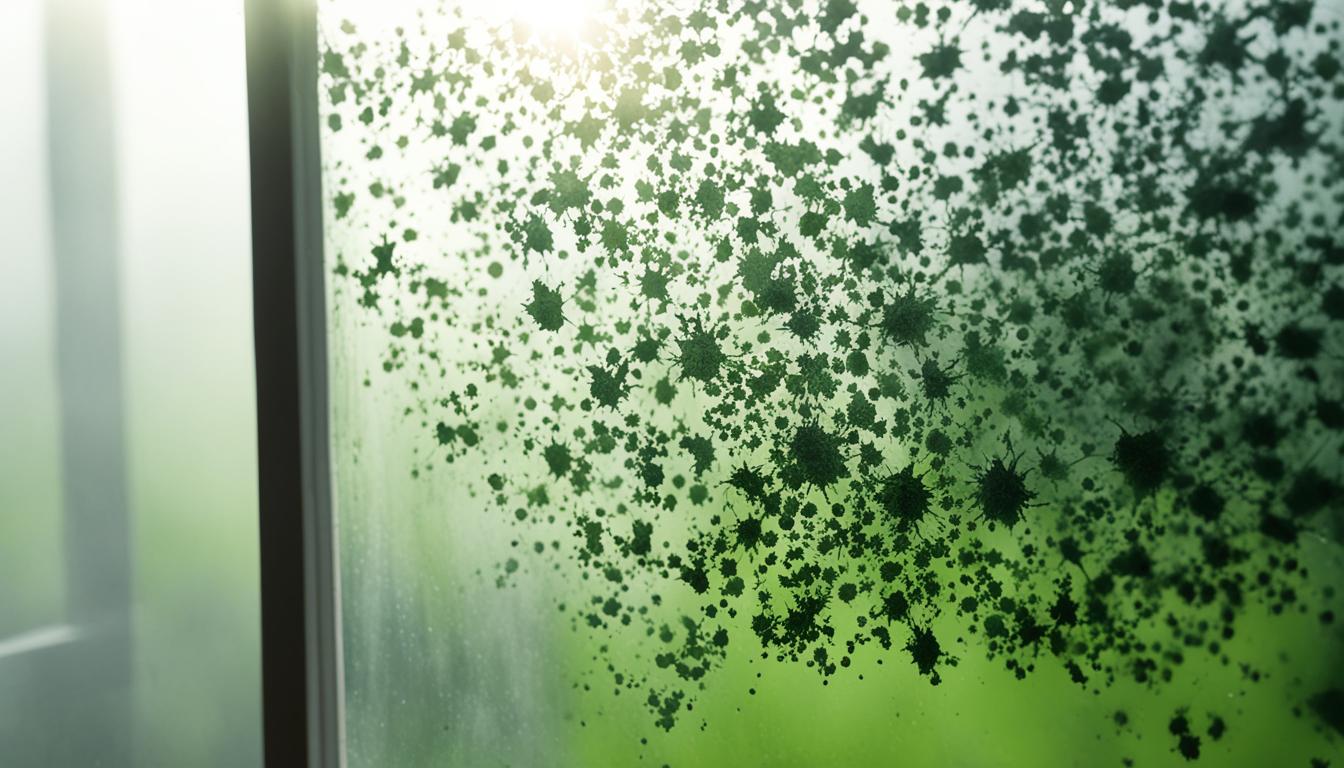 mold on window