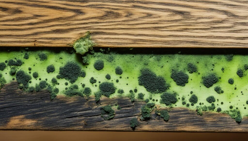 mold on wood surfaces