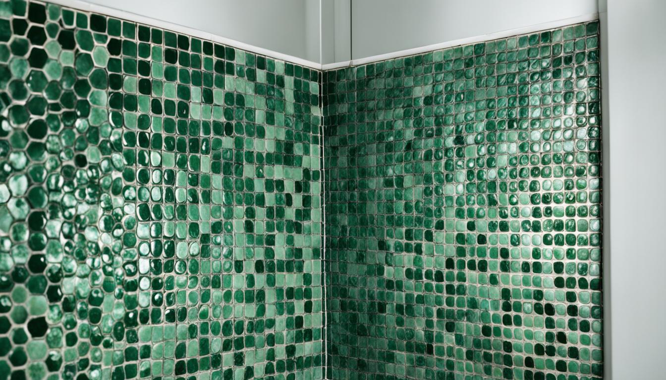 mold on zellige tile shower niche miami