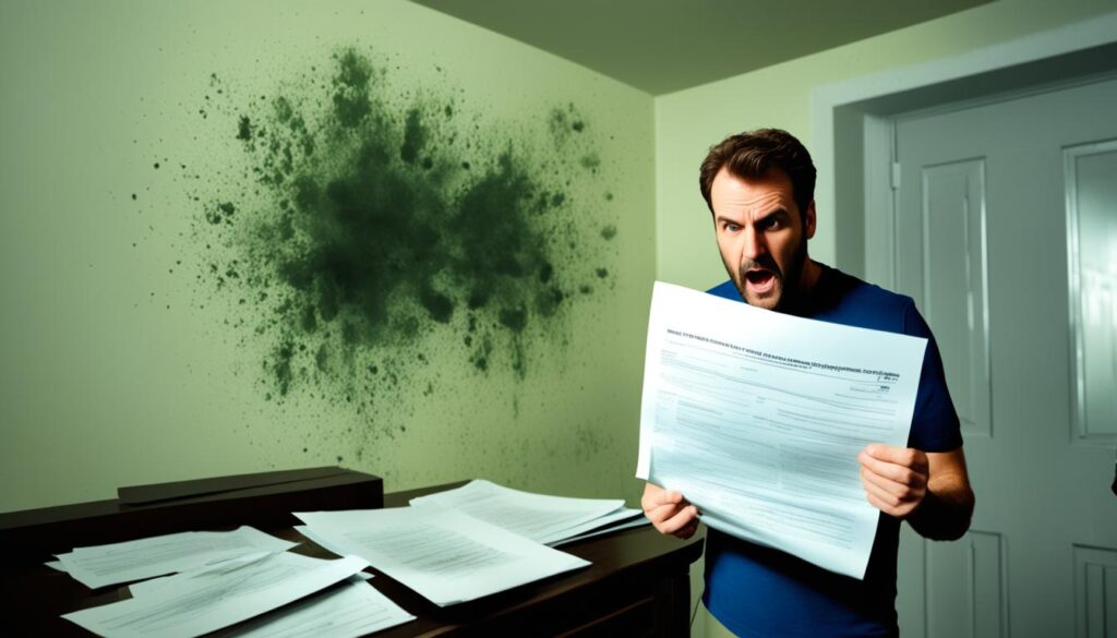 mold problem legal options