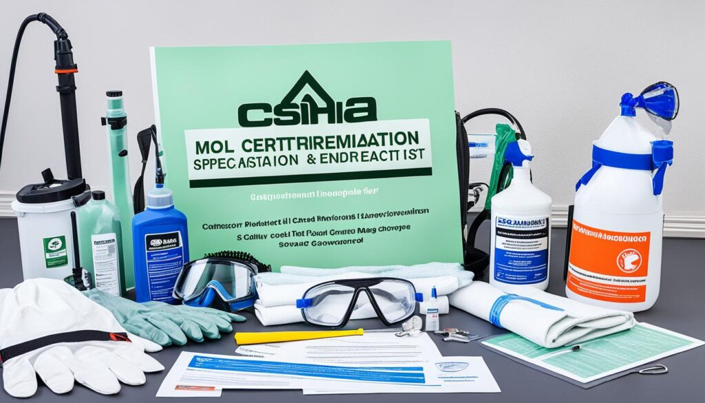 mold remediation specialist certification