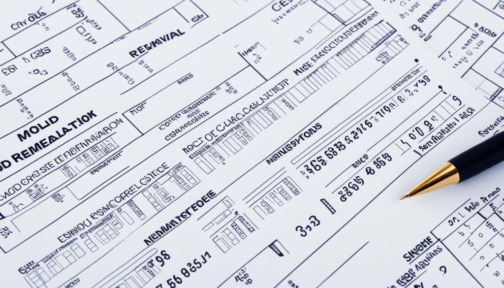 mold removal cost calculator