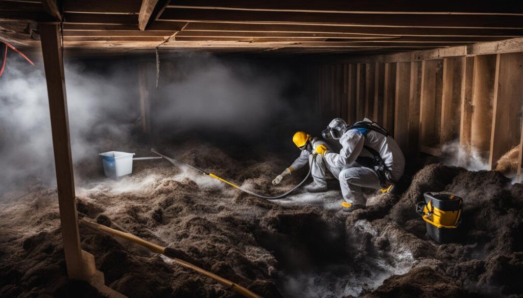 mold removal cost for crawl space image