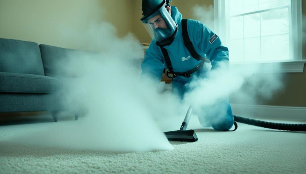 mold removal from carpet