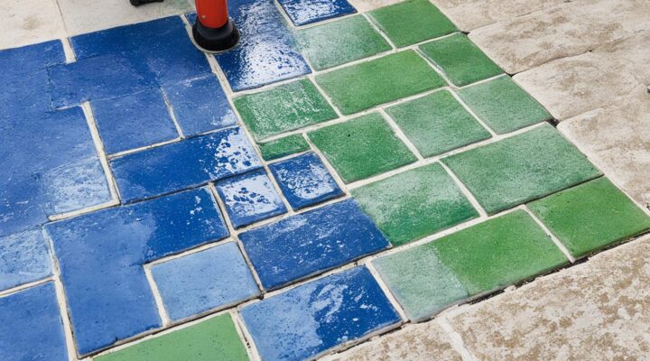 mold removal from encaustic tile pavers miami