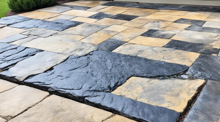 mold removal from flagstone tile patios miami