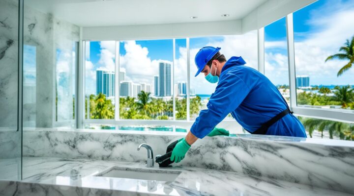 mold removal from marble miami