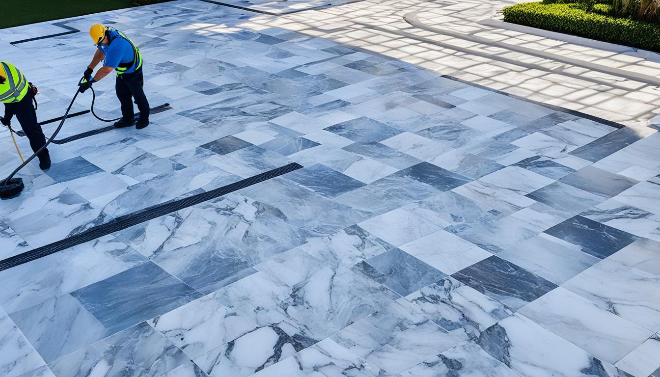 mold removal from marble tile patios miami
