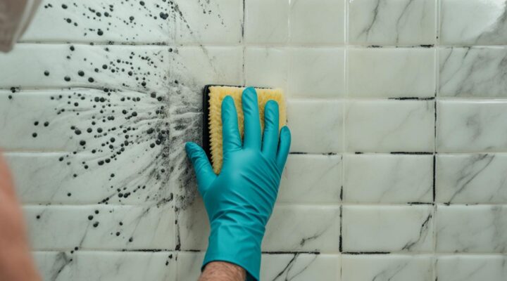 mold removal from onyx tile showers miami