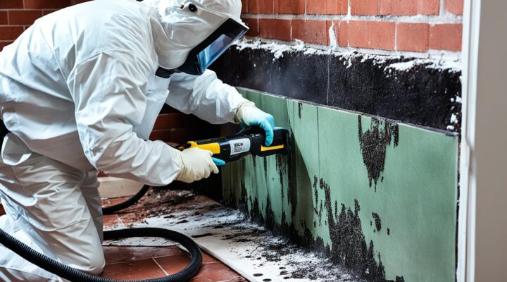 mold removal from quarry tile fireplaces miami