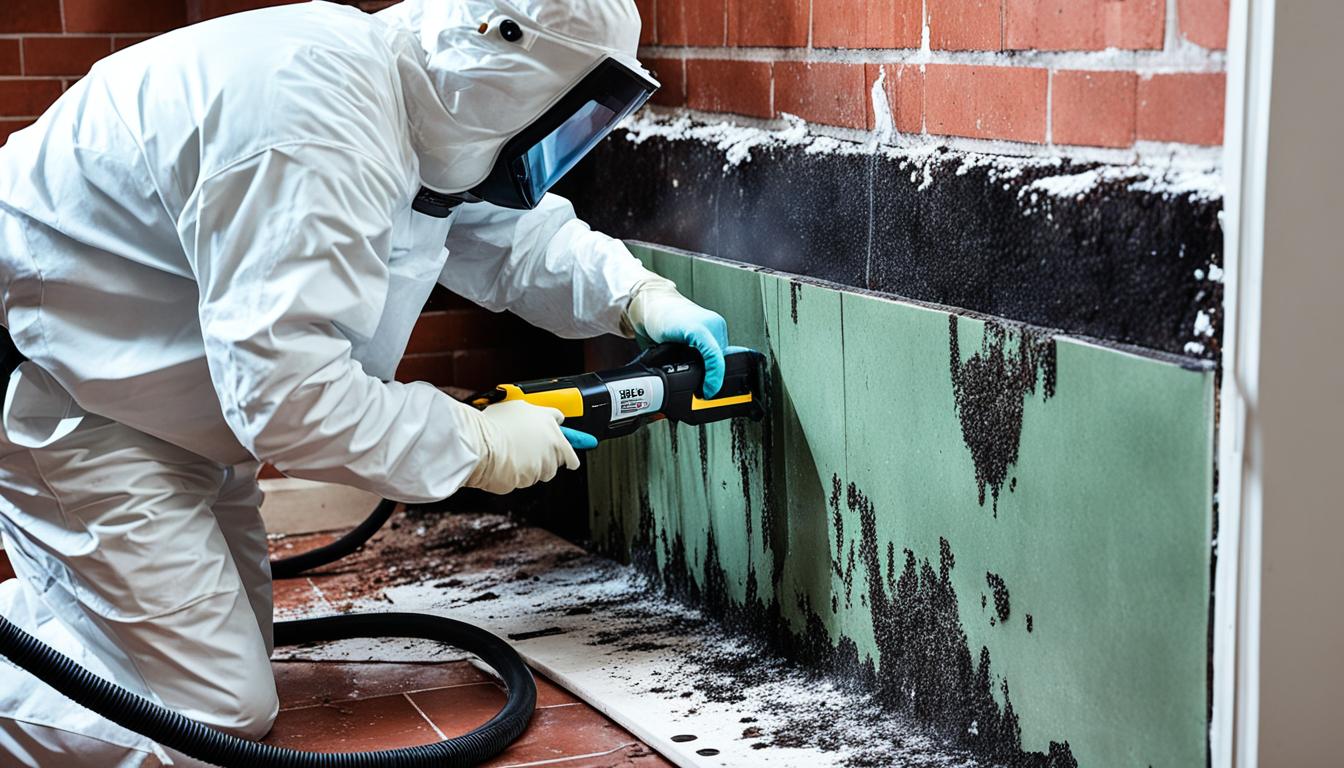 mold removal from quarry tile fireplaces miami