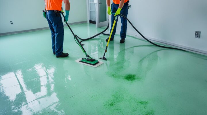 mold removal from quartz tile flooring miami