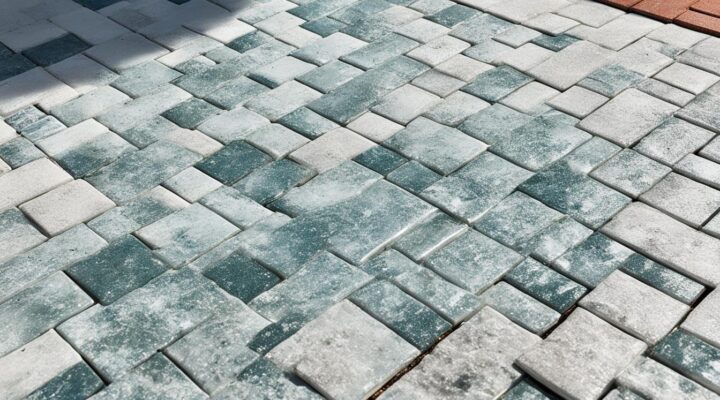 mold removal from quartz tile pavers miami