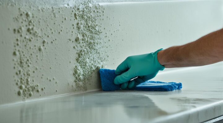 mold removal from sandstone tile countertops miami