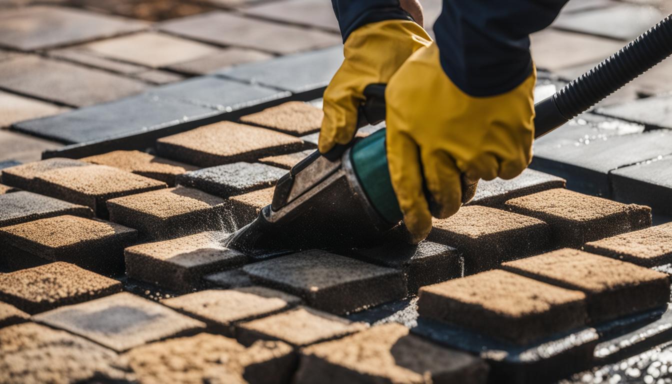 mold removal from sandstone tile pavers miami