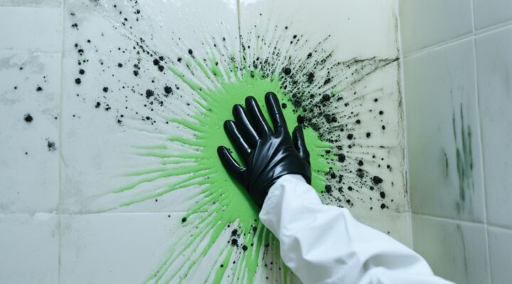 mold removal from shower grout miami