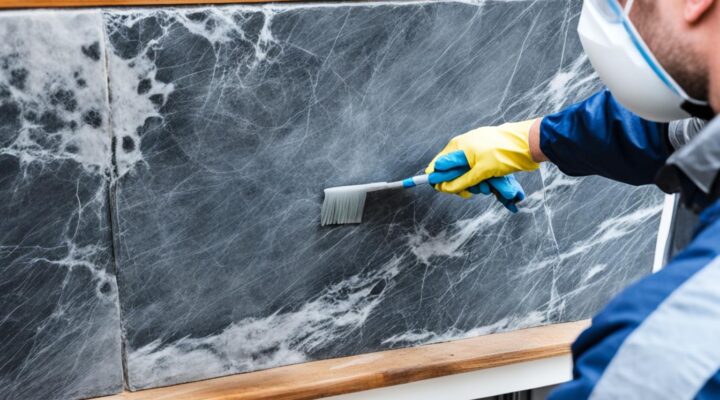 mold removal from soapstone tile fireplaces miami
