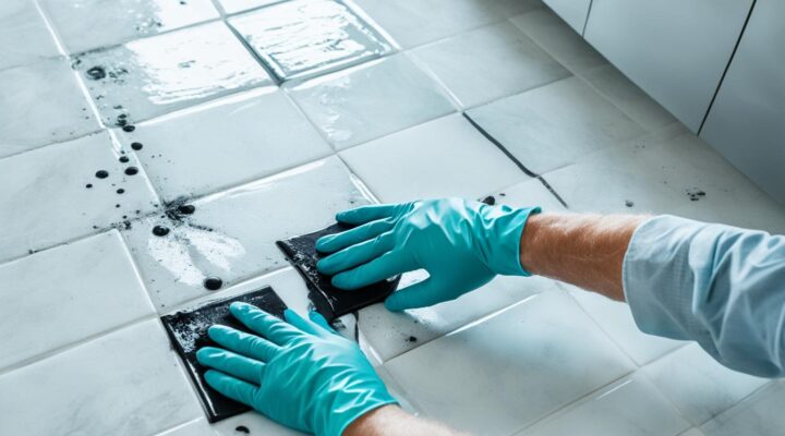 mold removal from soapstone tiles miami