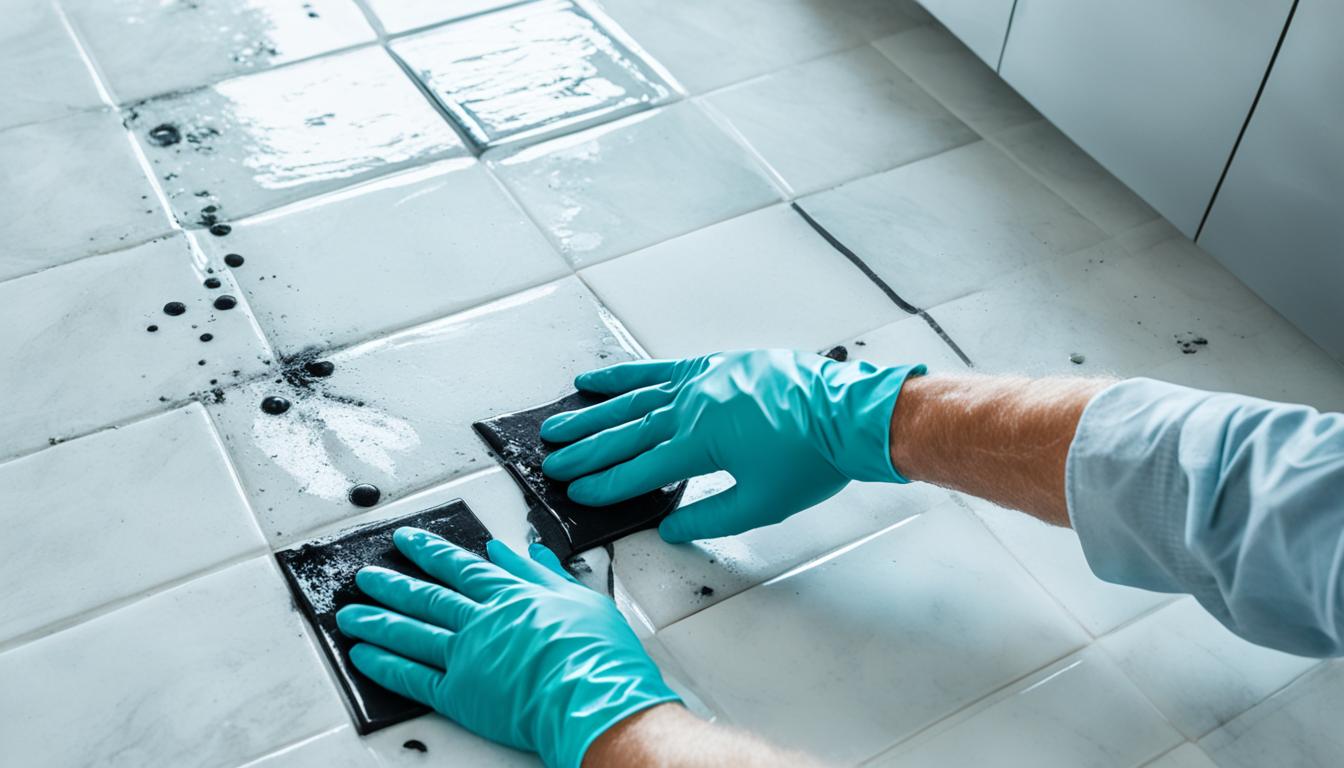 mold removal from soapstone tiles miami