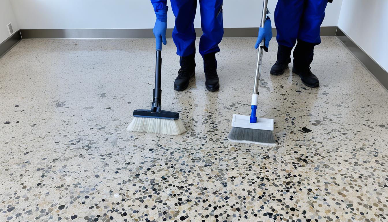 mold removal from terrazzo floors miami