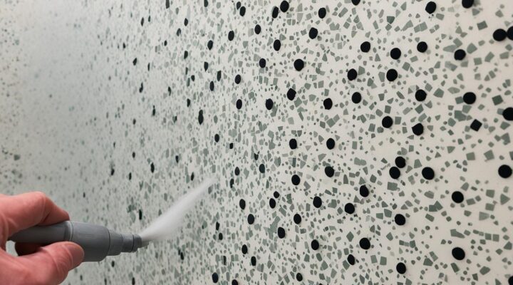 mold removal from terrazzo tile showers miami