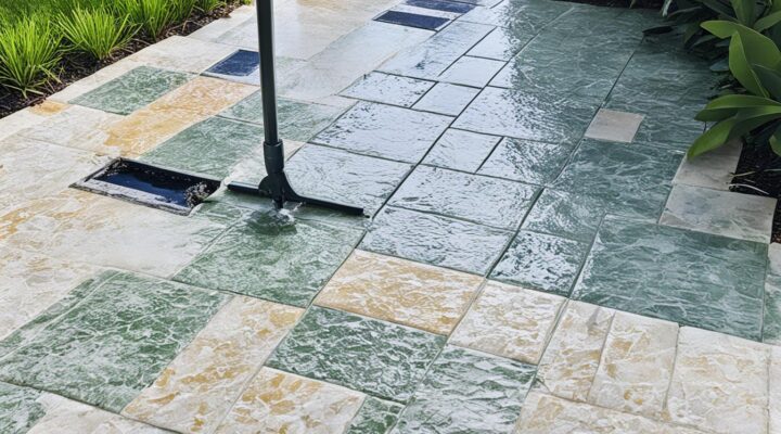 mold removal from zellige tile patios miami