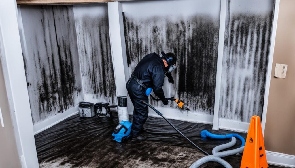 mold removal in basement