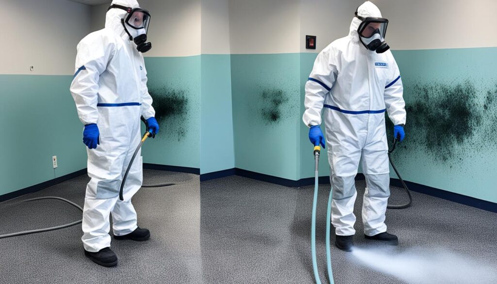 mold removal protocols for commercial structures