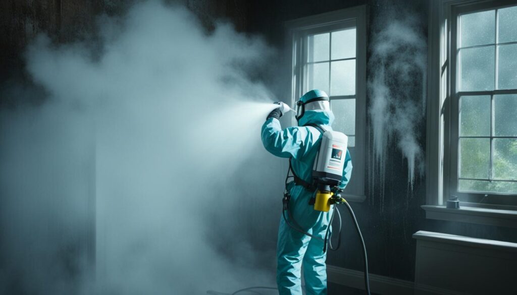 mold removal with bleach