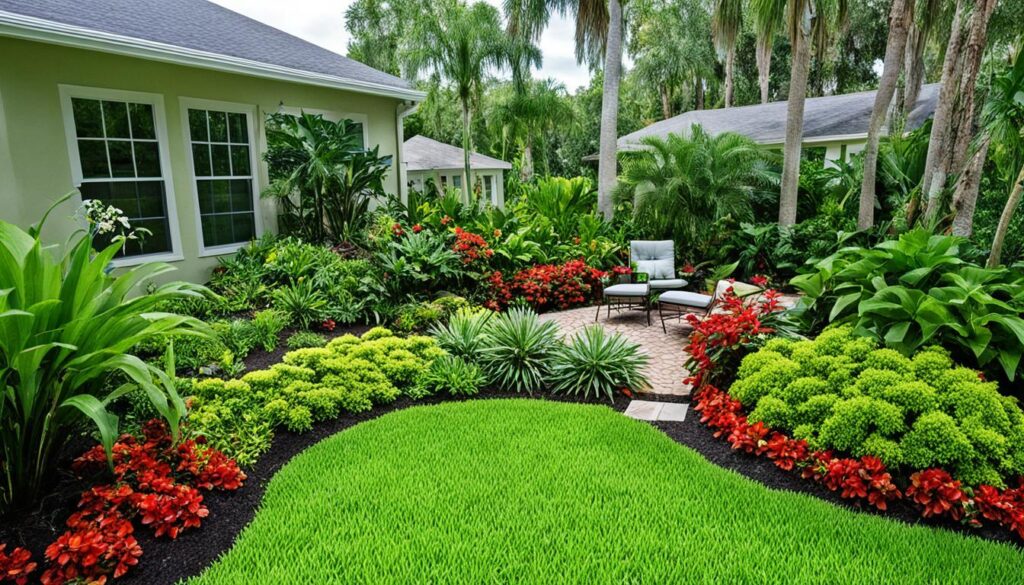 mold-resistant landscaping services in Florida