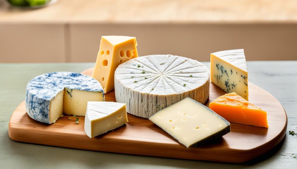 mold-ripened cheeses