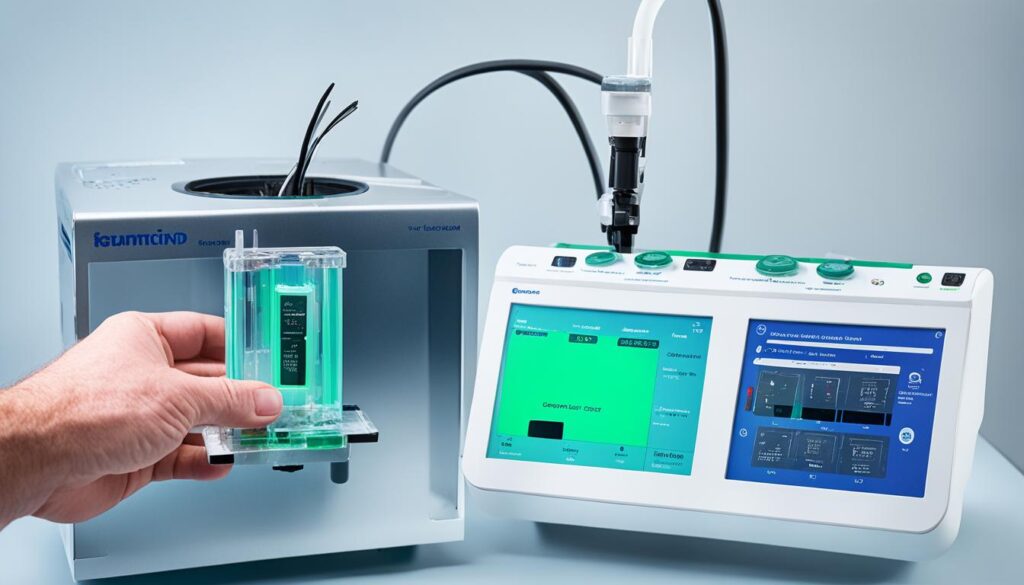 mold sampling device