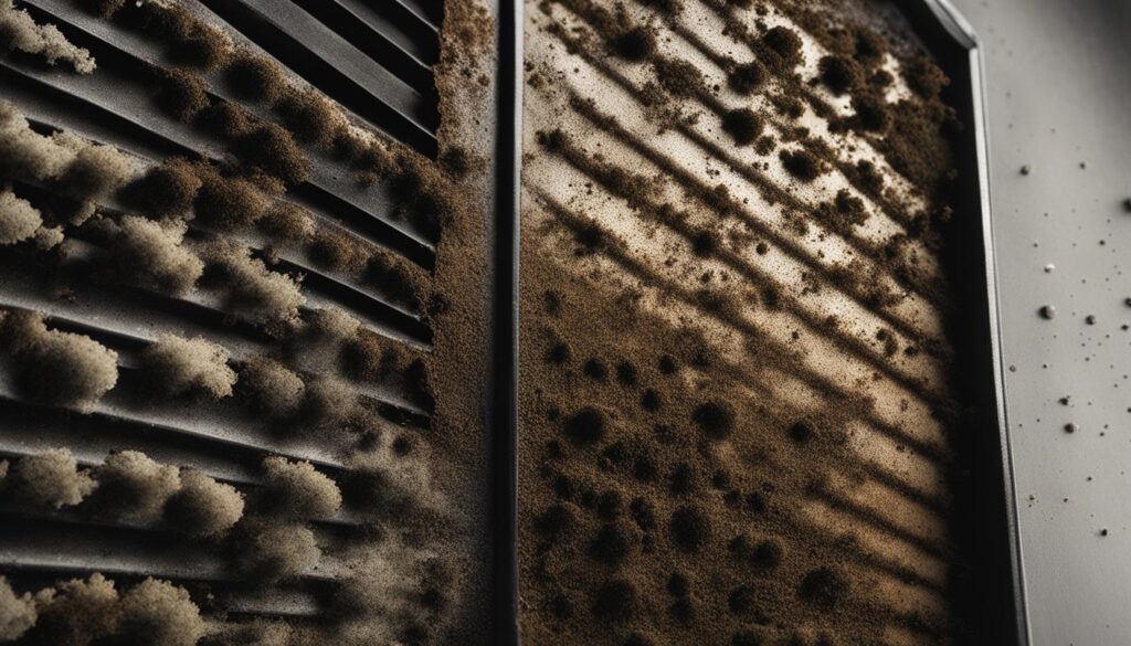 mold spores in air vents