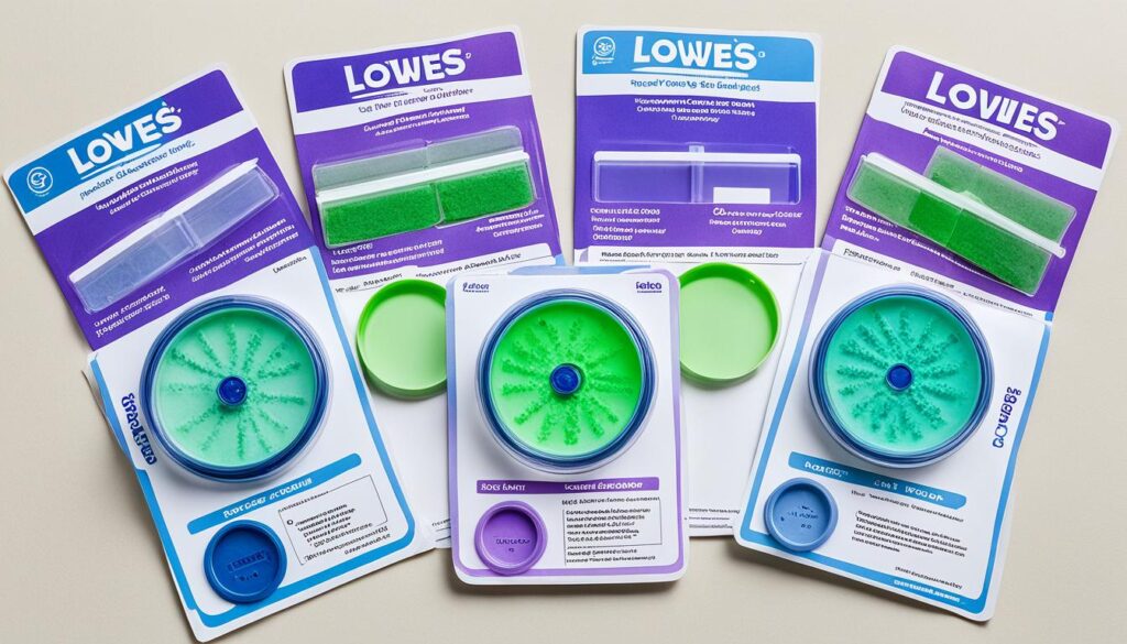 mold test kits at Lowes