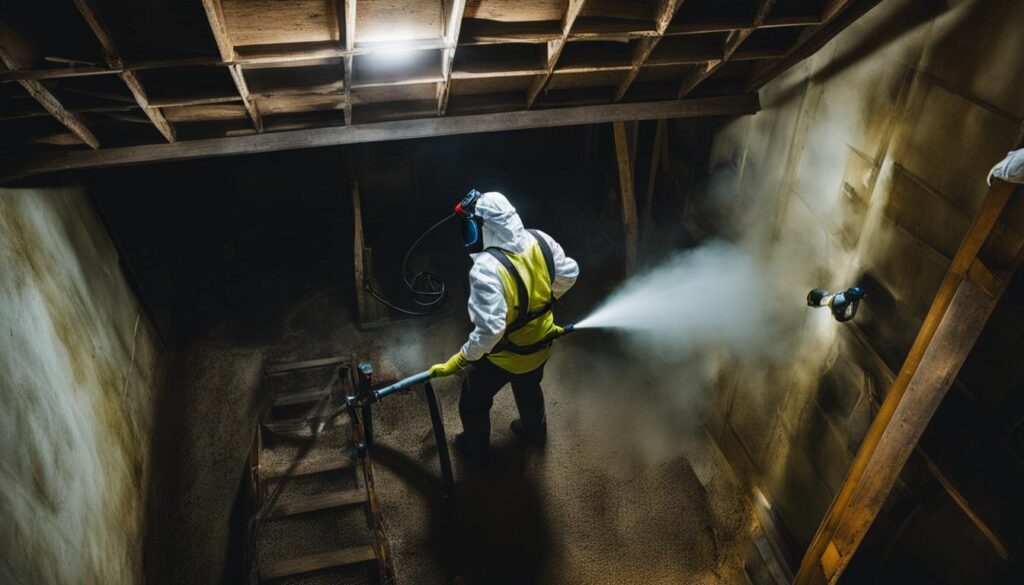 mold treatment basement