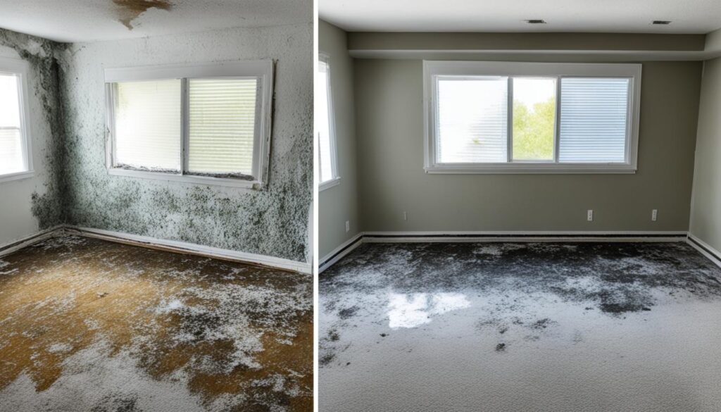 mould impact on home's health and aesthetics