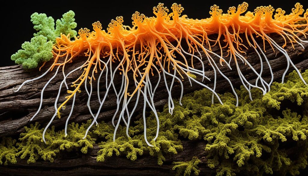 orange slime mold