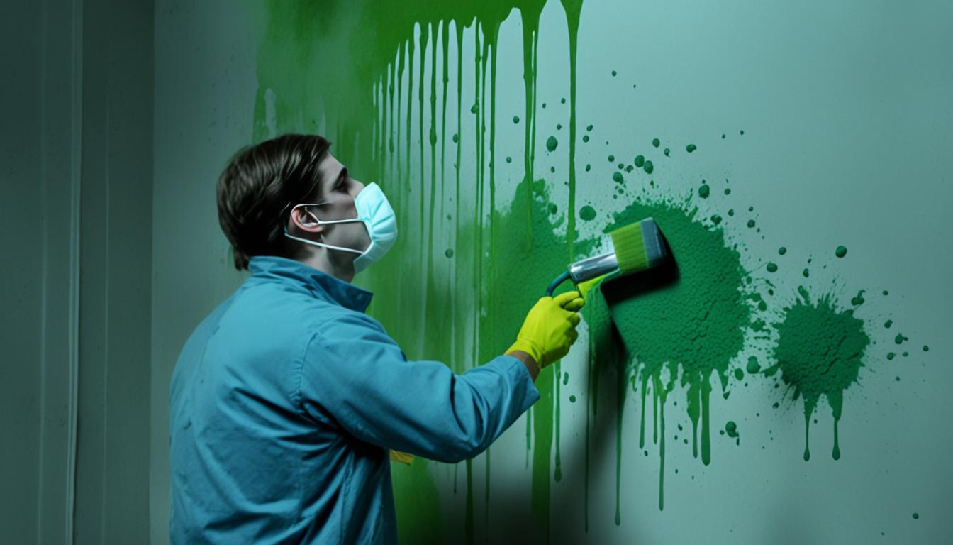 painting over mold